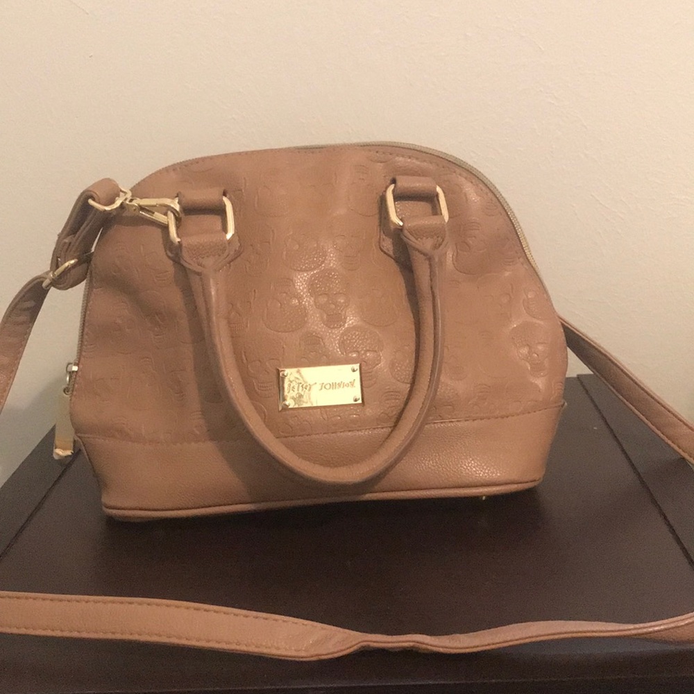 Skull Pattern Convertible Bag